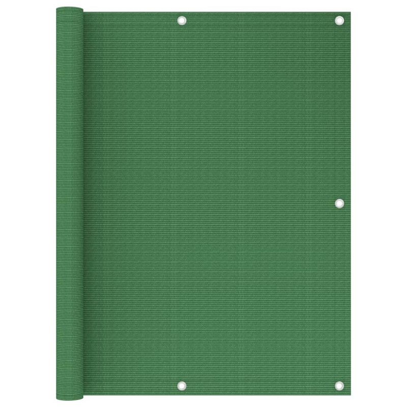 Berkfield Balcony Screen Light Green 120×500 cm HDPE