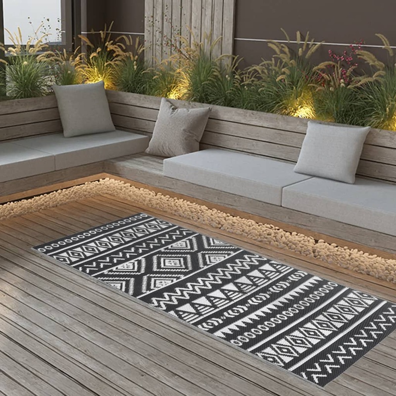 Berkfield Outdoor Rug Black 80×150 cm PP
