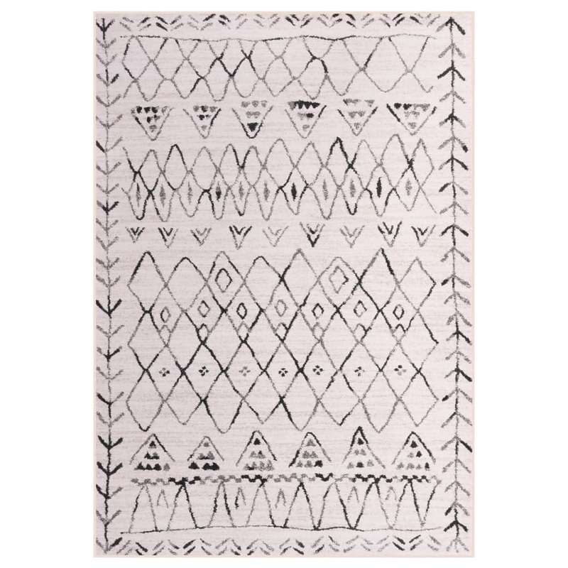 Berkfield Printed Rug Multicolour 140×200 cm Fabric