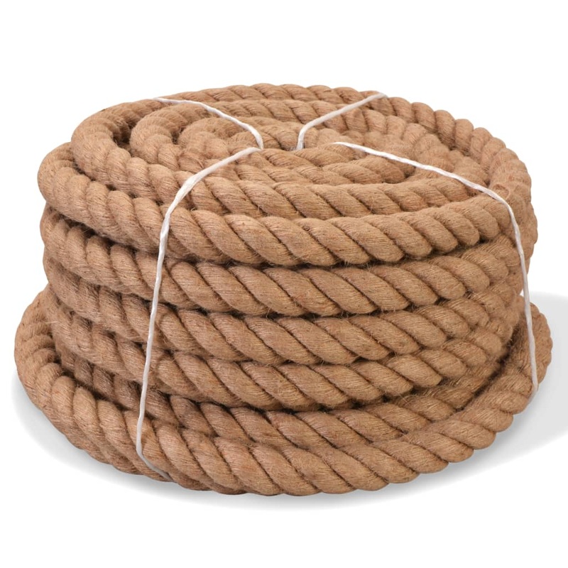 Berkfield Rope 100% Jute 14 mm 250 m