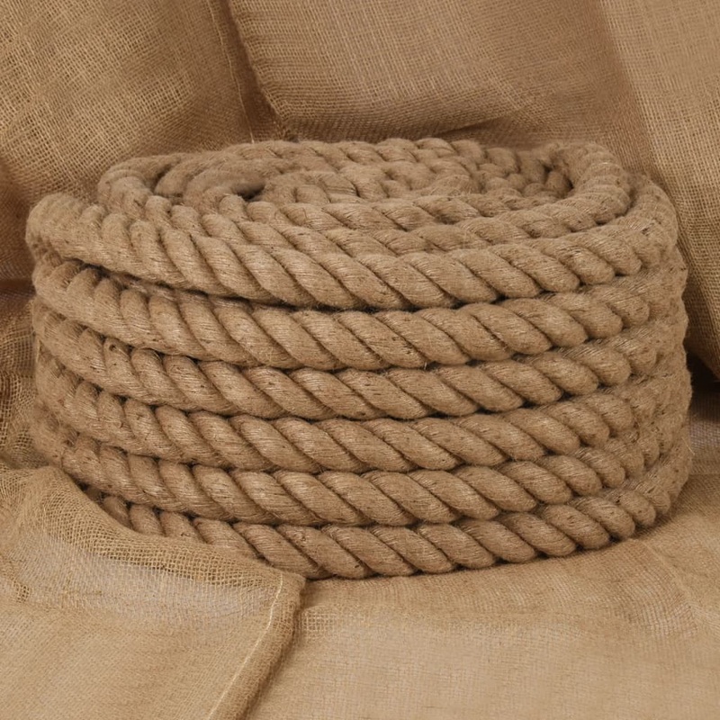 Berkfield Jute Rope 25 m Long 36 mm Thick