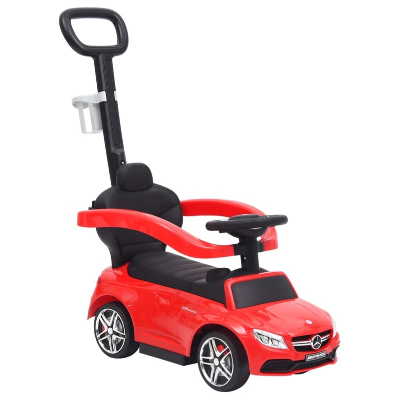 Berkfield Push Walk Car Mercedes-Benz C63 Red