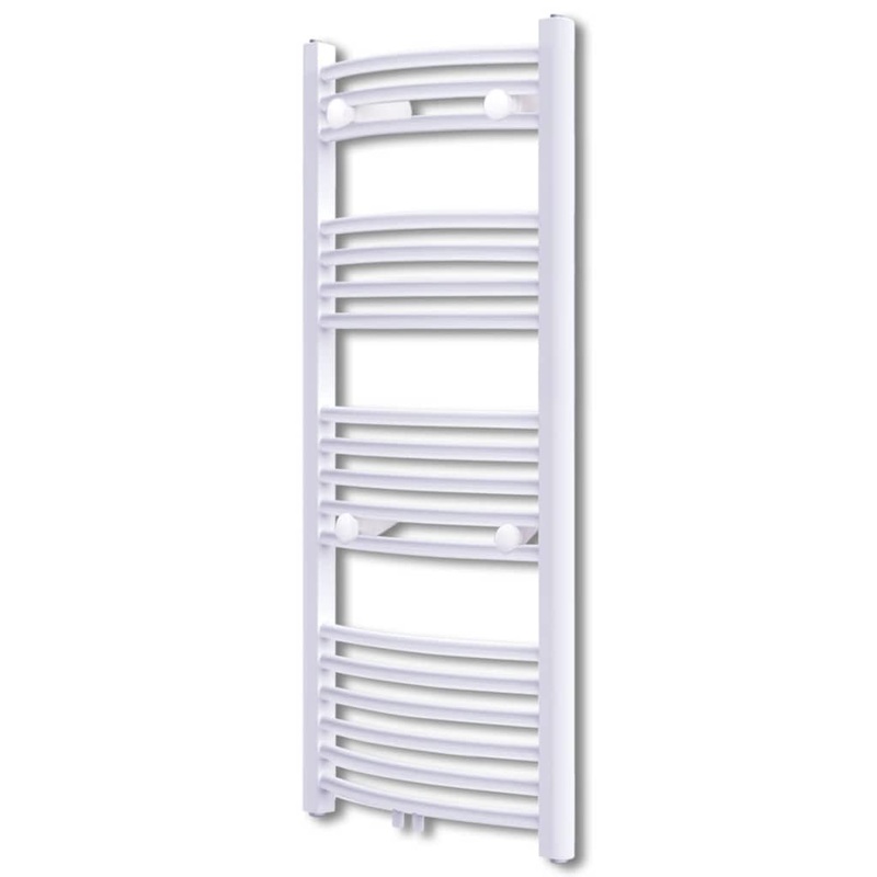 Bathroom Radiator Central Heating Towel Rail Curve 600 x 1160 mm