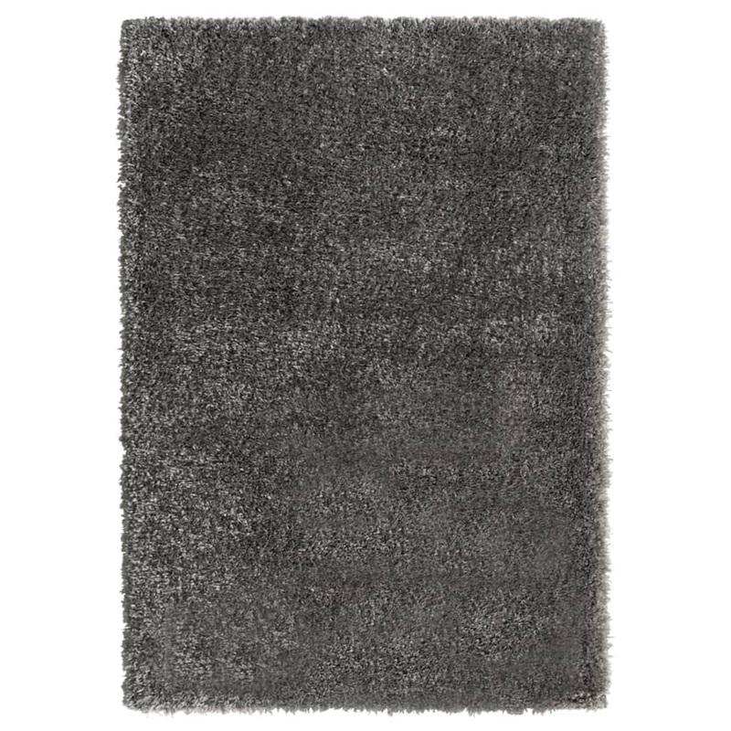Berkfield High Pile Shaggy Rug Anthracite 160×230 cm 50 mm