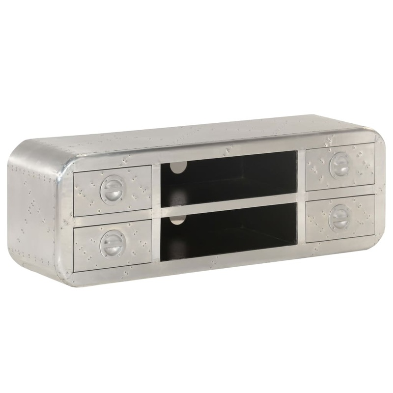 Berkfield Aviator TV Stand Vintage Aircraft Airman Style 120x30x40 cm