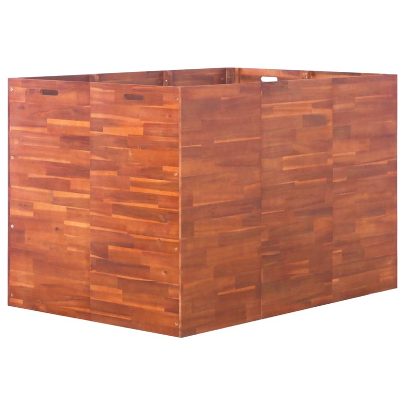 Berkfield Garden Raised Bed Acacia Wood 150x100x100 cm