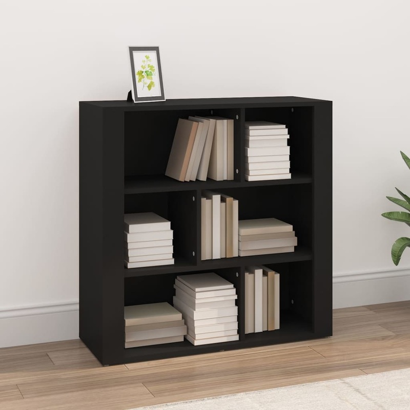 Berkfield Sideboard Black 80x30x80 cm Engineered Wood