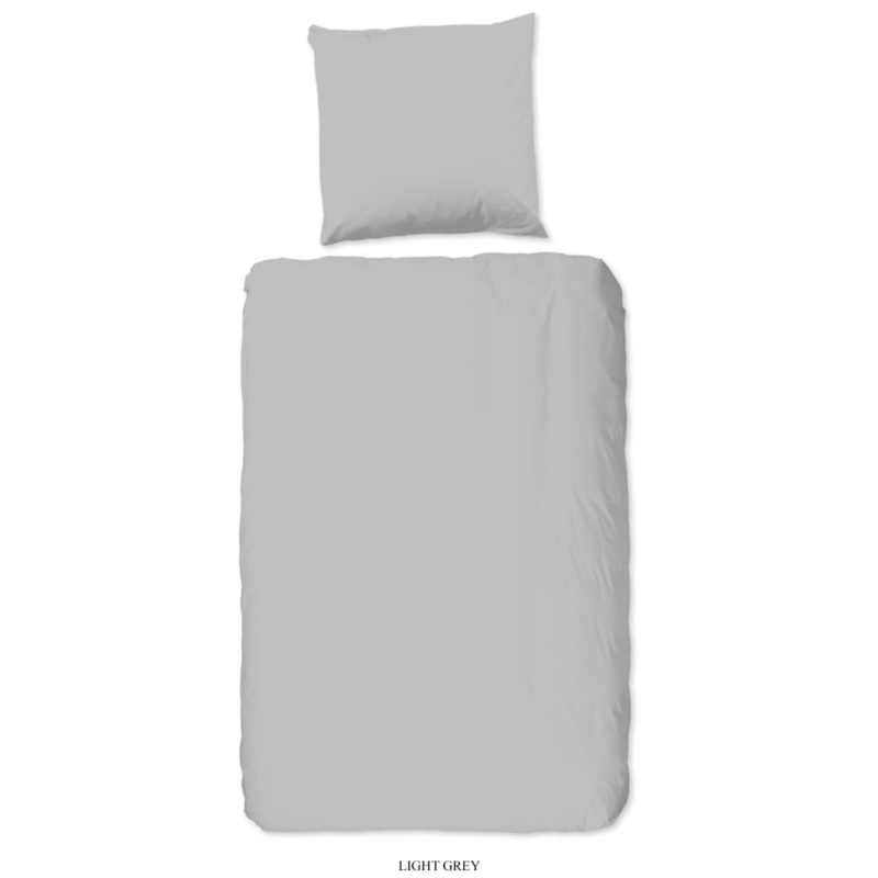 Good Morning Duvet Cover Uni 140×200/220cm Light Grey