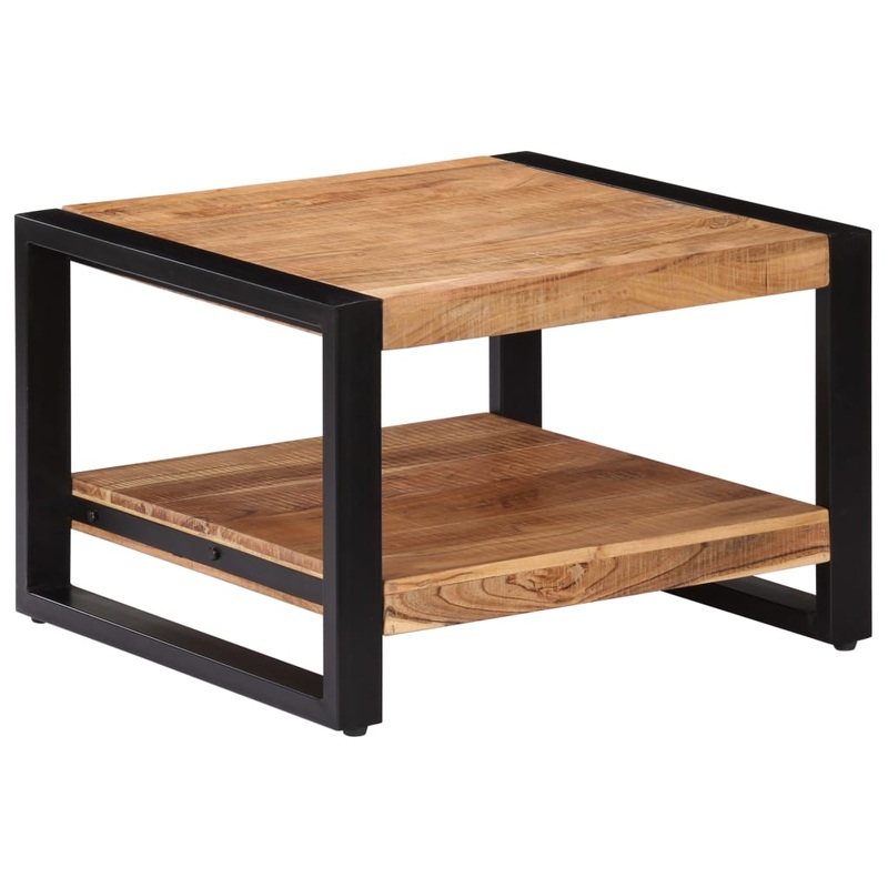Berkfield Coffee Table 60x60x40 cm Solid Acacia Wood