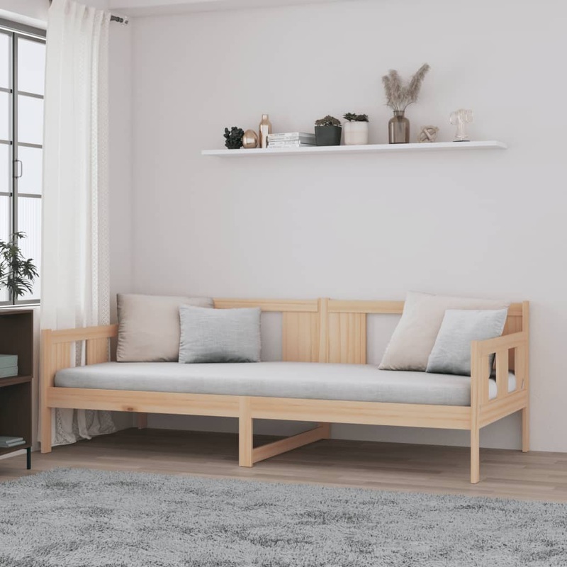 Berkfield Day Bed Solid Wood Pine 80×200 cm