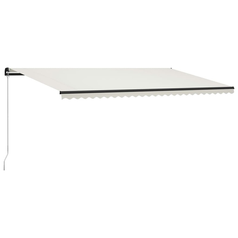 Berkfield Manual Retractable Awning 600×300 cm Cream