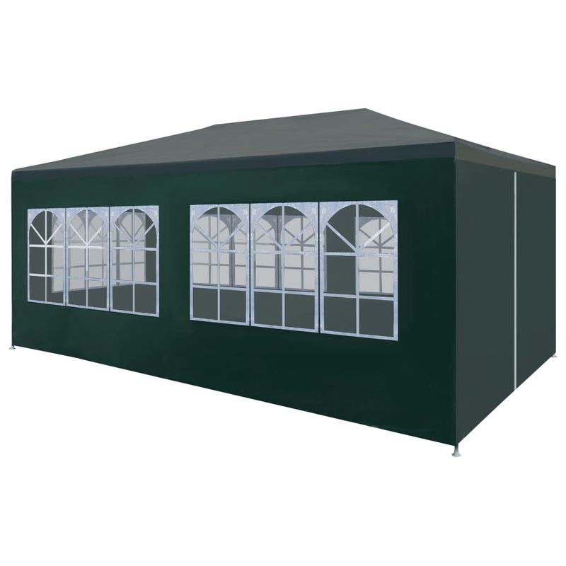 Berkfield Party Tent 3×6 m Green