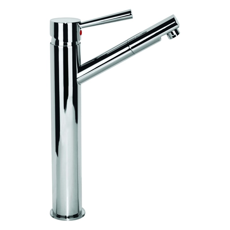 SCH_TTE High Basin Mixer CORNWALL 196mm Chrome
