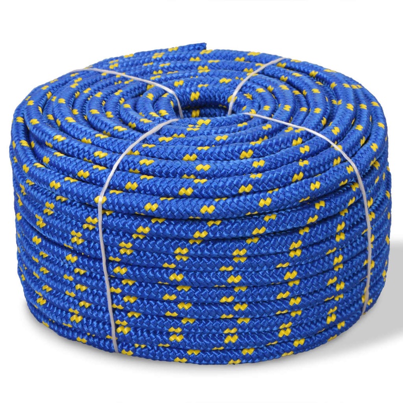 Berkfield Marine Rope Polypropylene 6 mm 500 m Blue