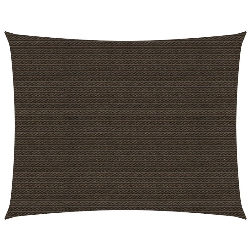 Berkfield Sunshade Sail 160 g/m__ Brown 2.5×3.5 m HDPE