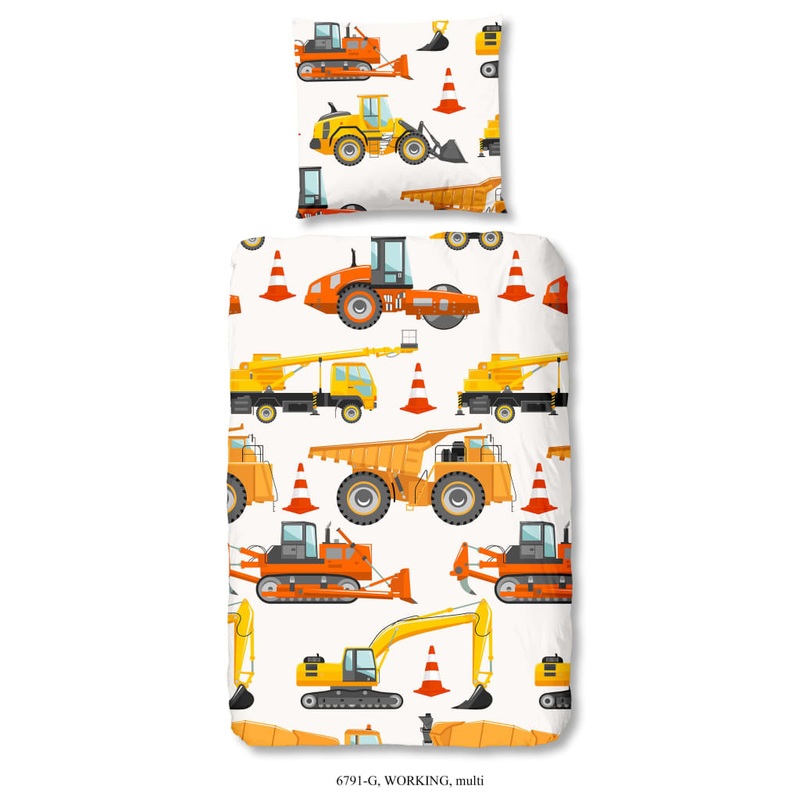 Good Morning Kids Duvet Cover Working 135×200 cm