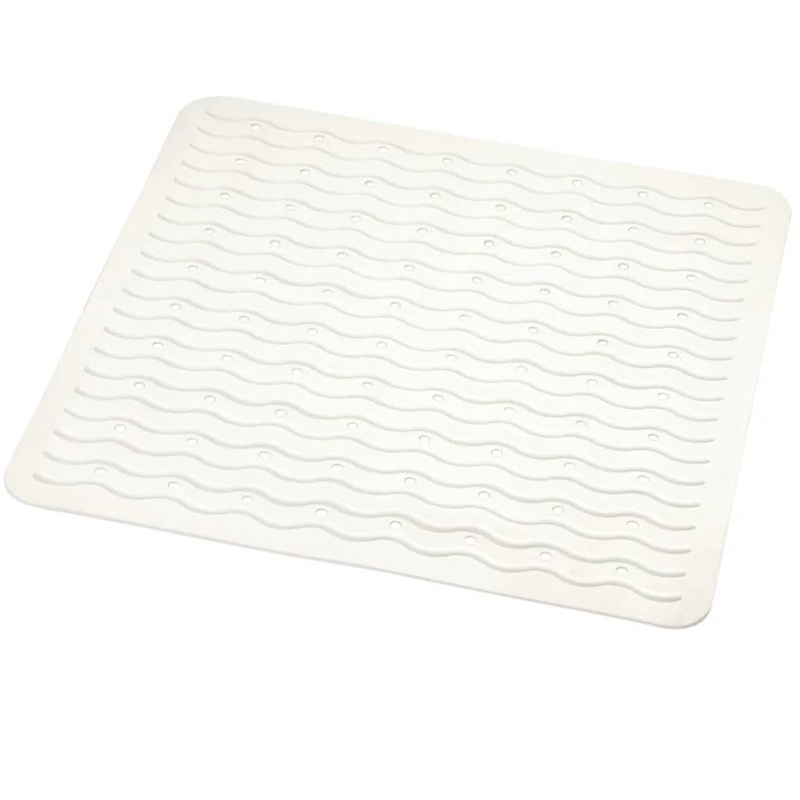 RIDDER Non-Slip Shower Mat Playa 54×54 cm White 68401