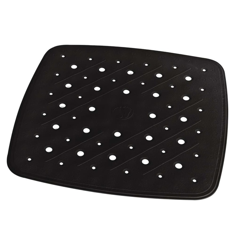 RIDDER Non-Slip Shower Mat Promo Black