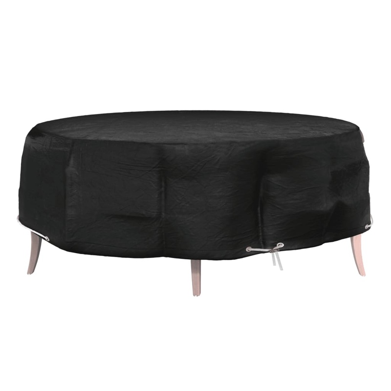 Berkfield Island Lounge Cover 8 Eyelets __188x50 cm Round