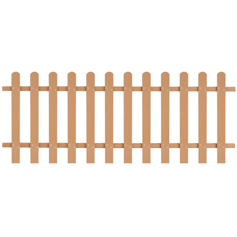 Berkfield Picket Fence WPC 200×80 cm
