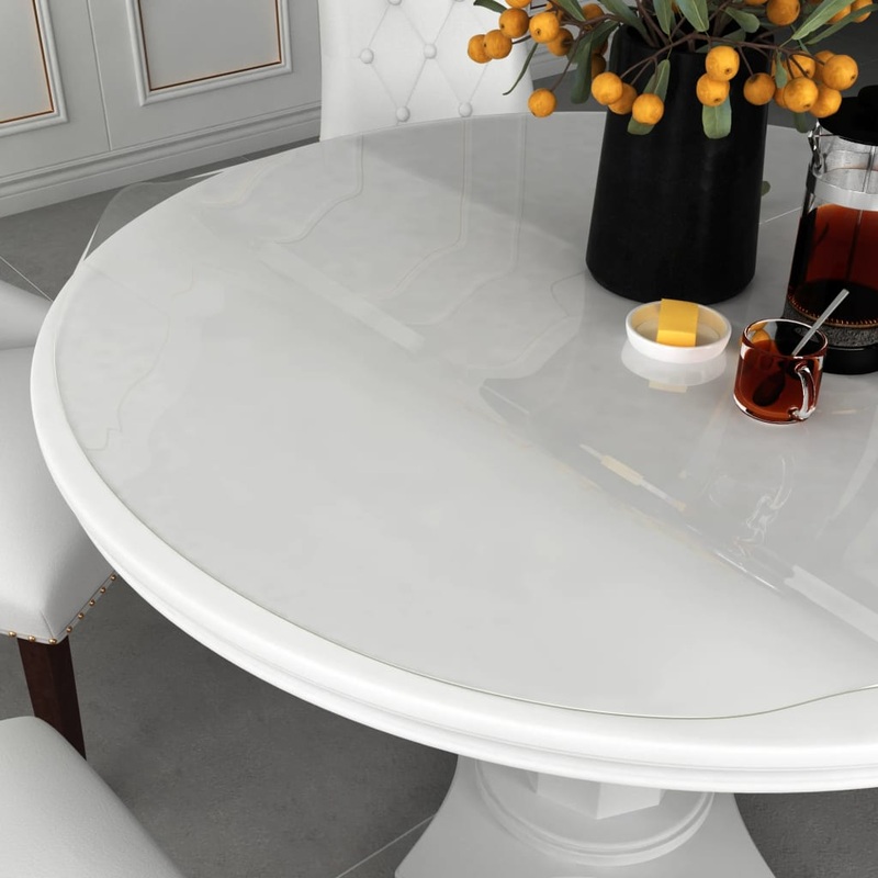 Berkfield Table Protector Transparent __ 110 cm 2 mm PVC