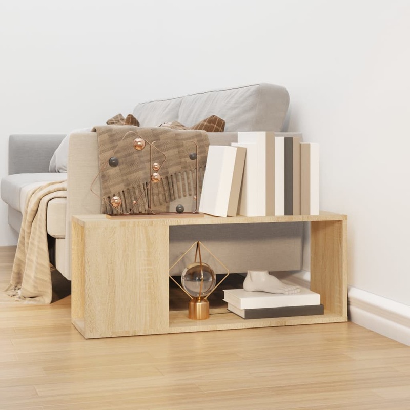 Berkfield TV Cabinet Sonoma Oak 80x24x32 cm Engineered Wood