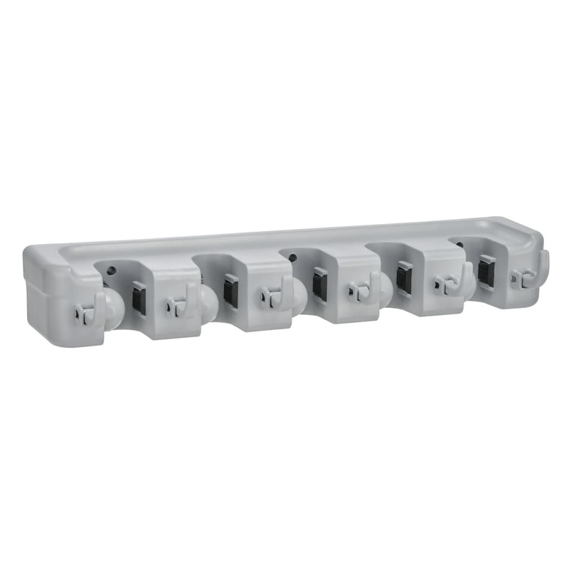 HI Garden Tool Wall Organiser 44.3 x 7 x 8.3 cm Plastic