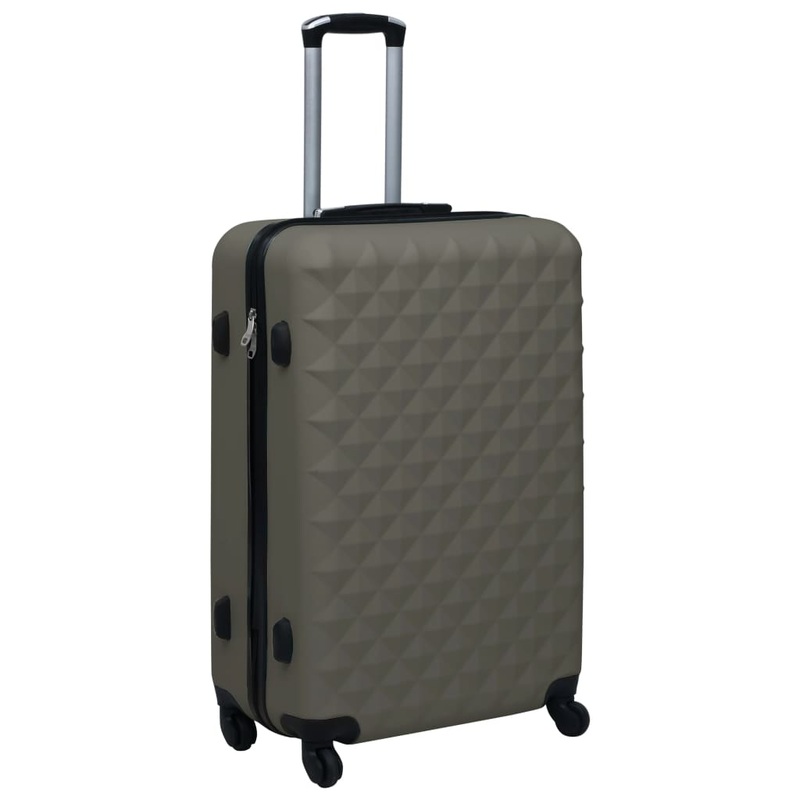 Berkfield Hardcase Trolley Anthracite ABS