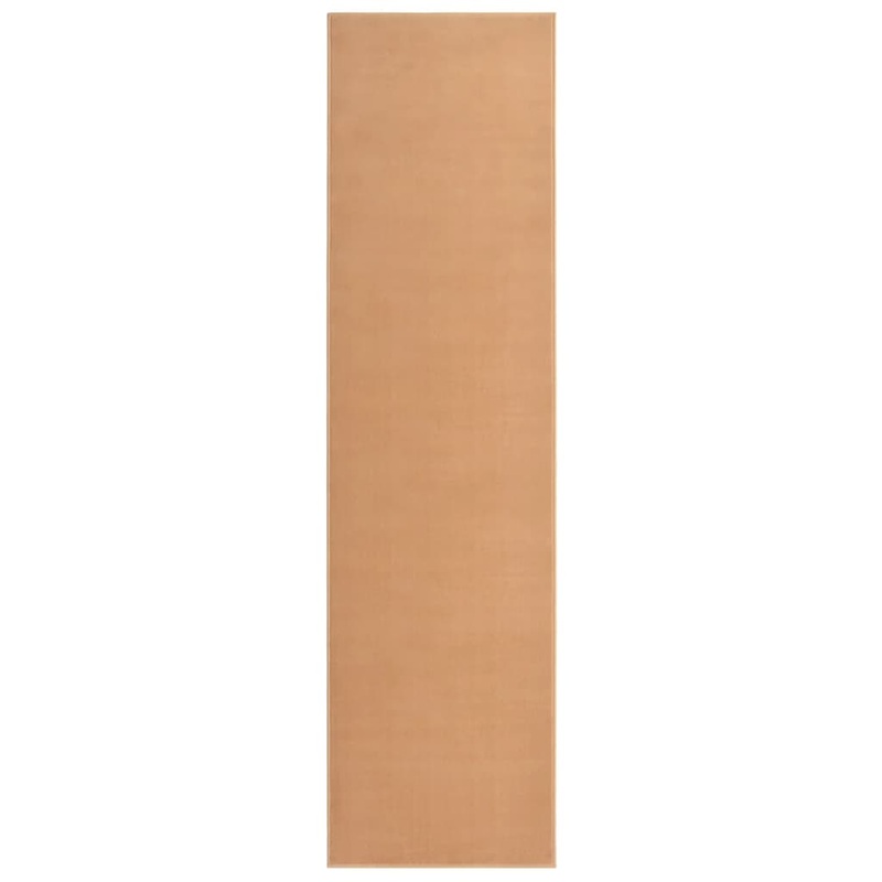 Berkfield Runner Rug BCF Beige 80×350 cm