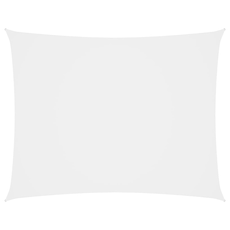 Berkfield Sunshade Sail Oxford Fabric Rectangular 3×4 m White