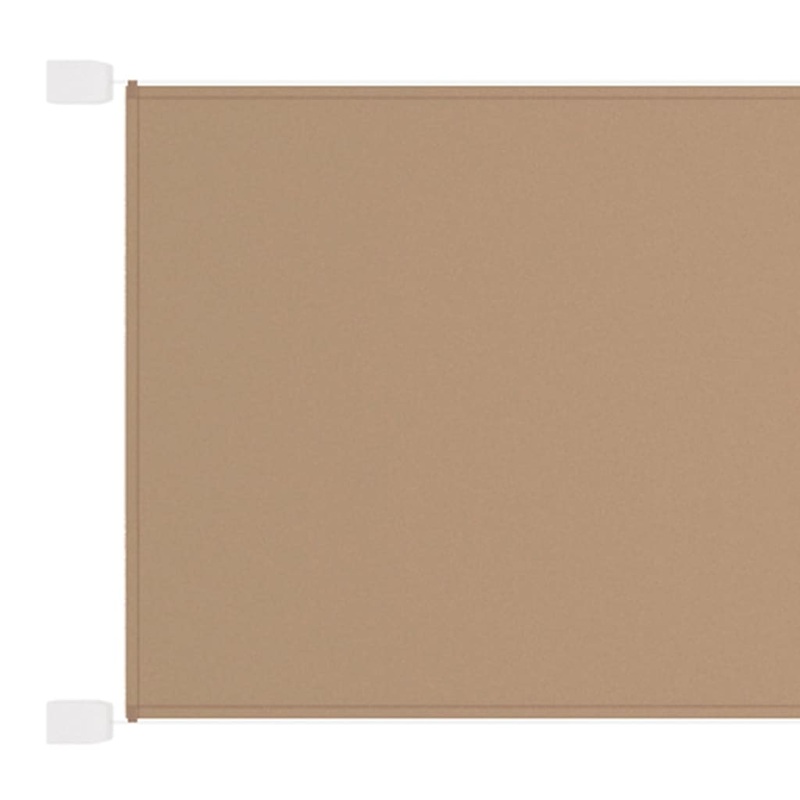 Berkfield Vertical Awning Taupe 180×800 cm Oxford Fabric