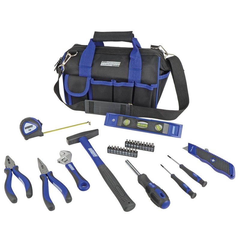 Br__der Mannesmann 30 Piece Tool Set in Travel Bag