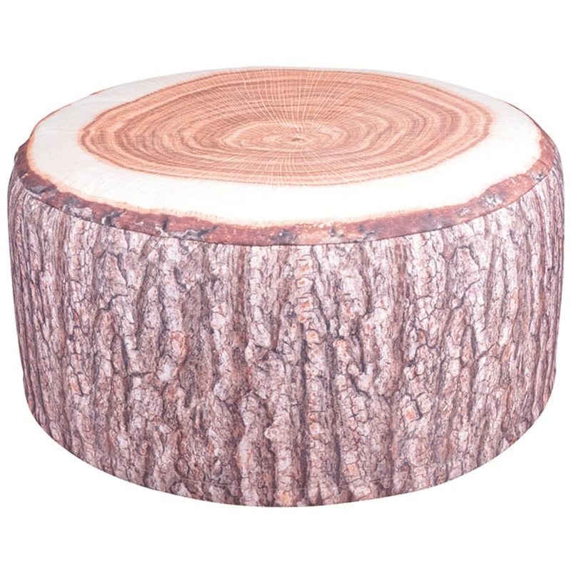 Esschert Design Outdoor Inflatable Ottoman Tree Trunk BK014