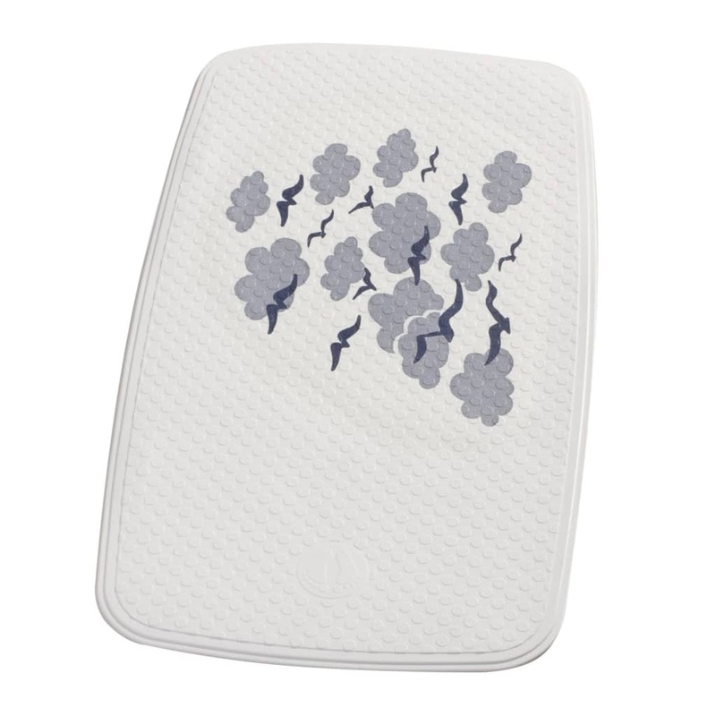RIDDER Bath Mat Helgoland 38×72 cm White and Blue