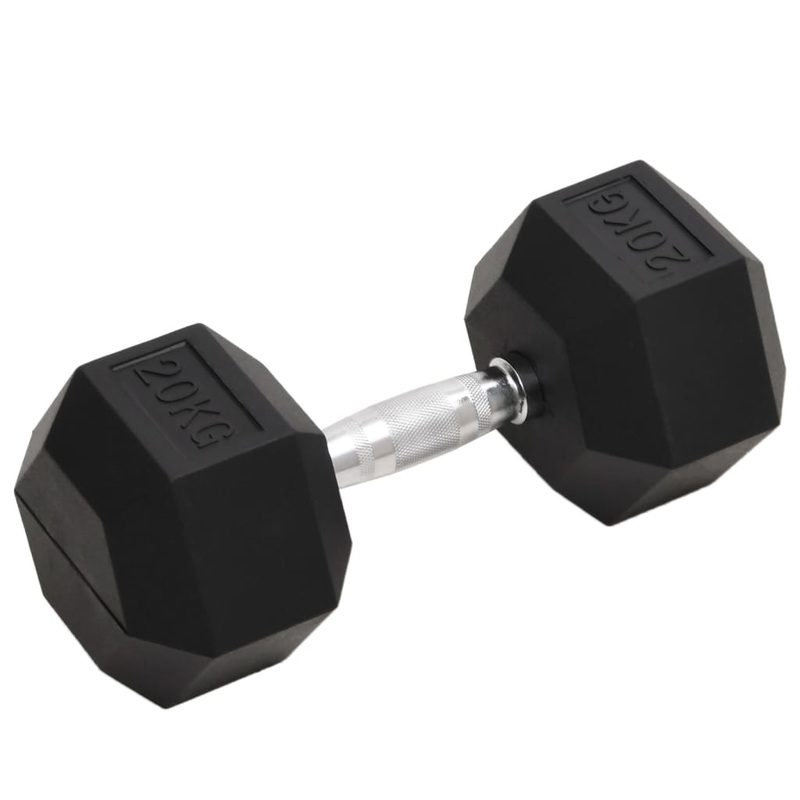 Berkfield Dumbbell 20 kg Cast Iron