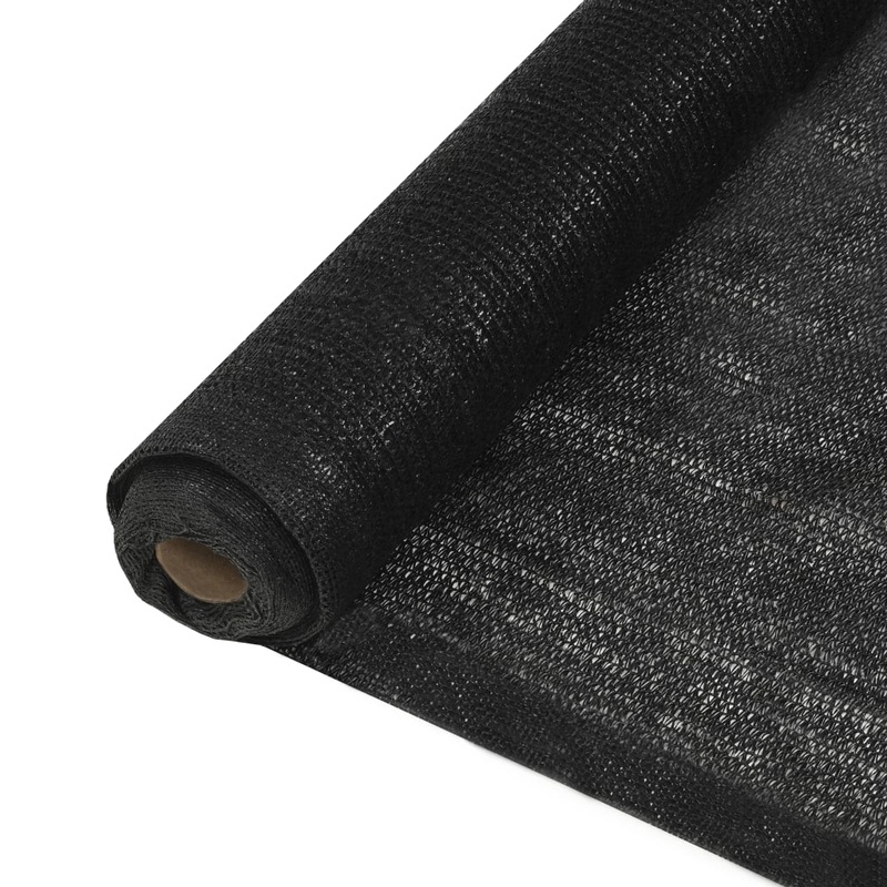 Berkfield Privacy Net HDPE 2×50 m Black