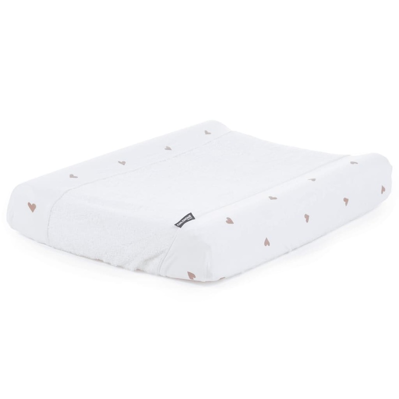 CHILDHOME Changing Cushion Cover Jersey Hearts
