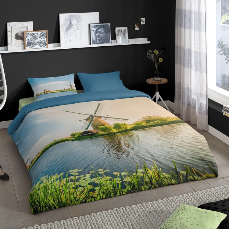 Good Morning Duvet Cover WINDMILL 240×200/220 cm Multicolour