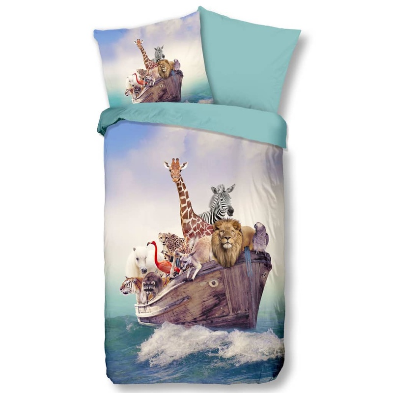 Good Morning Kids Duvet Cover NOAH 135×200 cm Blue