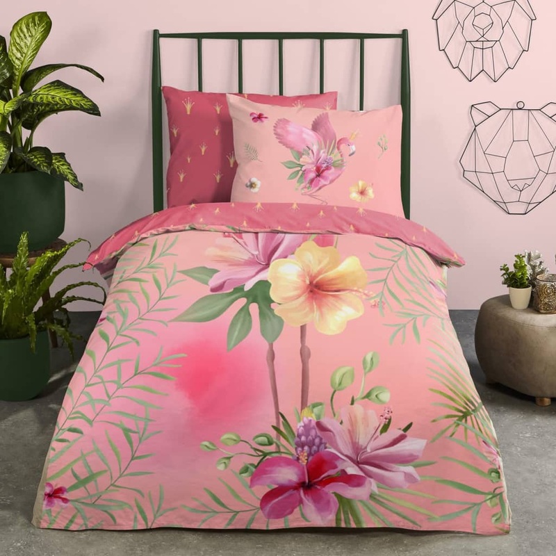 Good Morning Kids Duvet Cover QUEEN 140×200/220 cm Pink