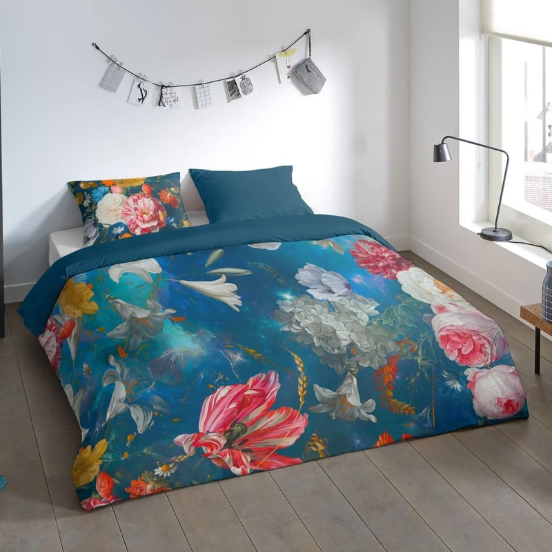 Pure Duvet Cover SPACE FLOWERS 240×200/220 cm