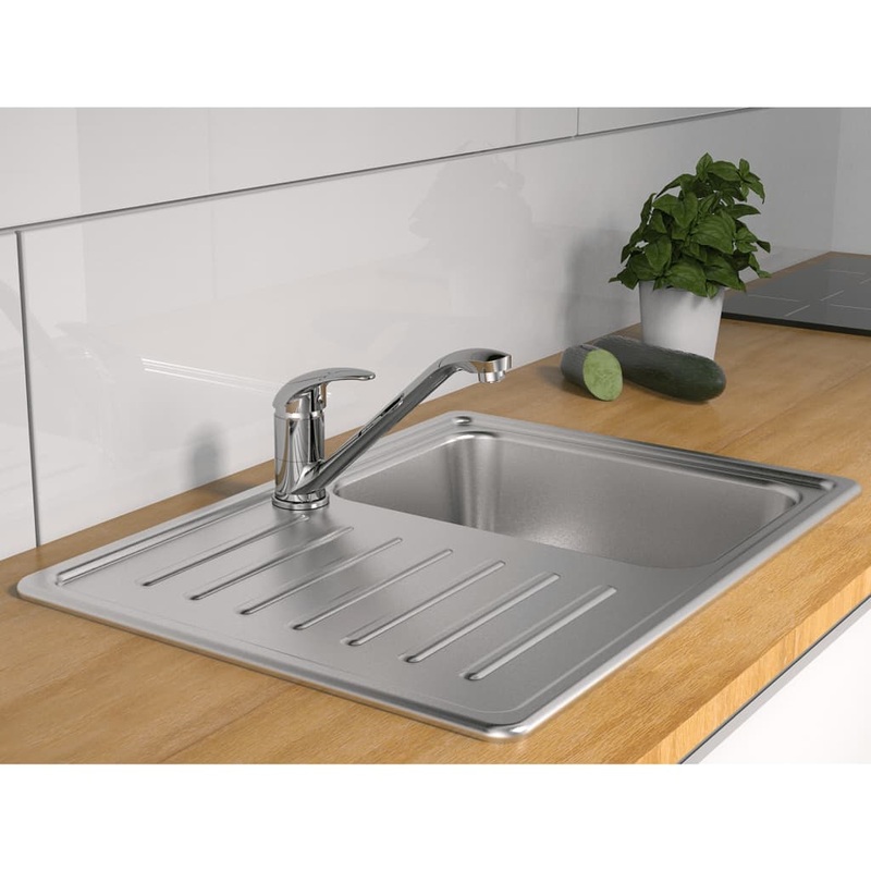 SCH_TTE Sink Mixer ALBATROS Low Pressure Chrome
