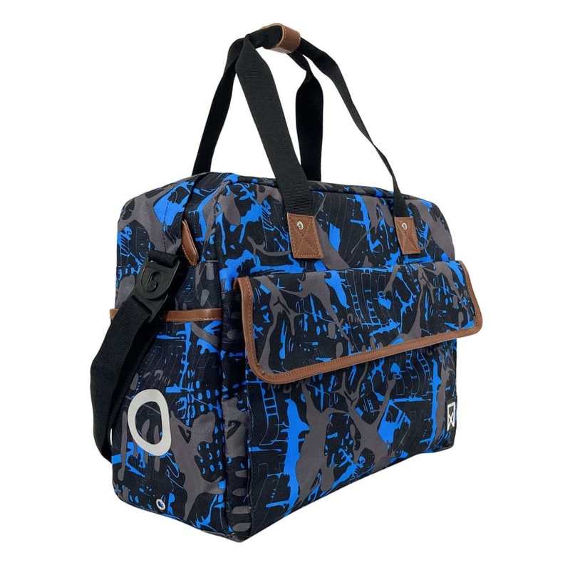 Willex Bicycle Pannier Ice 19 L Blue and Black