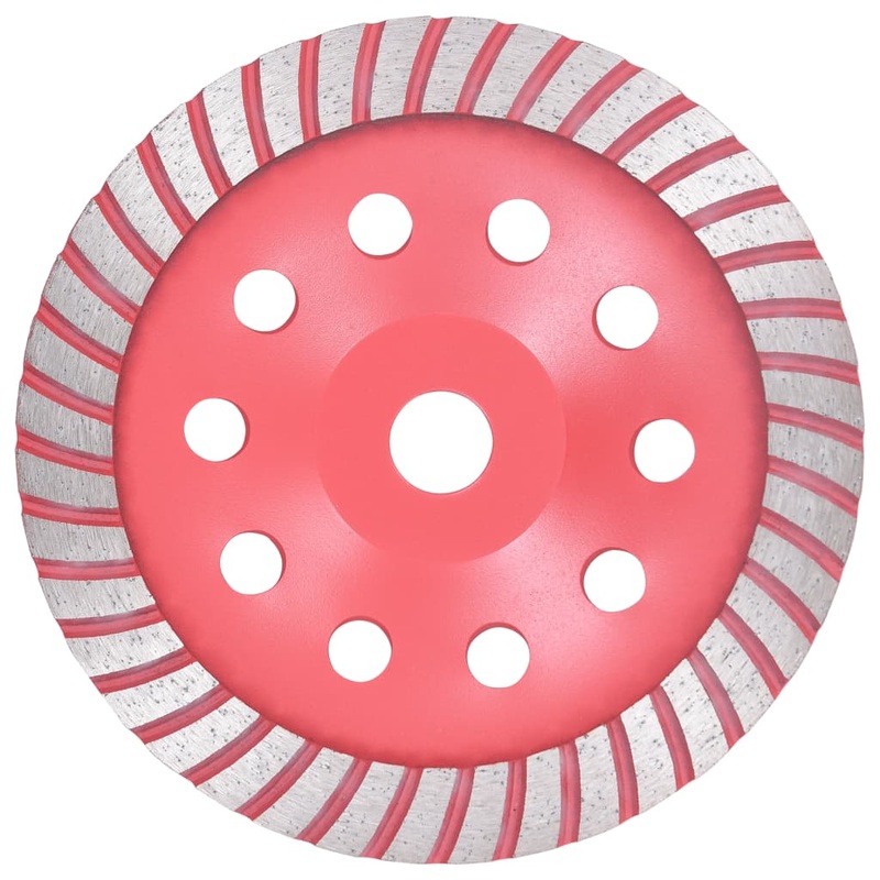 Berkfield Diamond Grinding Cup Wheel with Turbo 180 mm