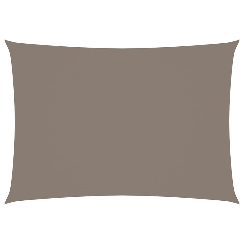 Berkfield Sunshade Sail Oxford Fabric Rectangular 3×4 m Taupe