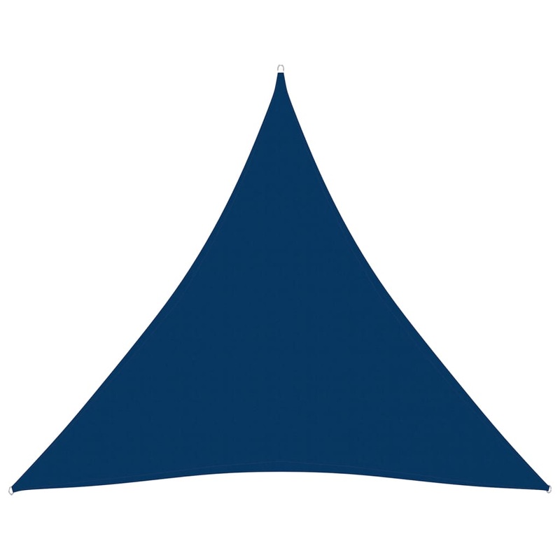Berkfield Sunshade Sail Oxford Fabric Triangular 4x4x4 m Blue
