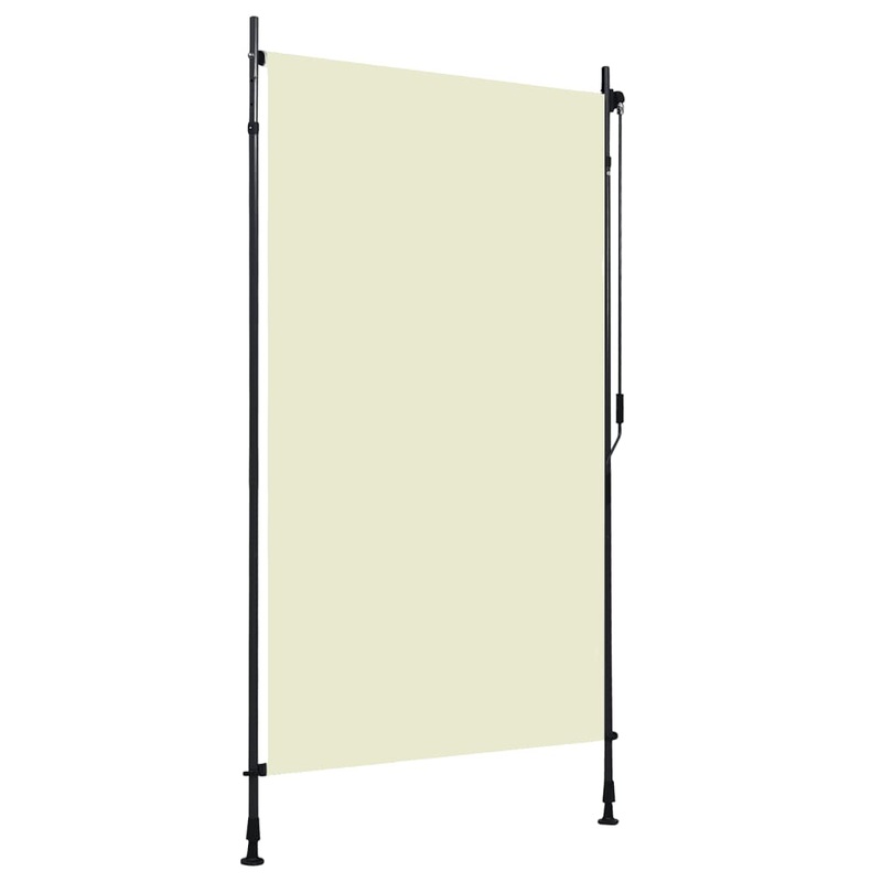 Berkfield Outdoor Roller Blind 120×270 cm Cream