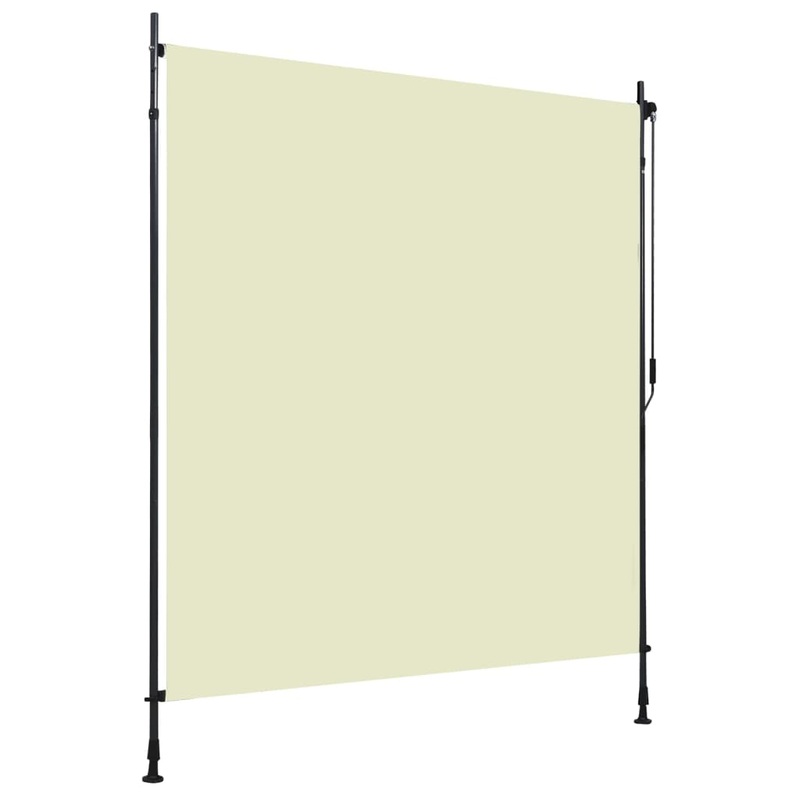 Berkfield Outdoor Roller Blind 200×270 cm Cream