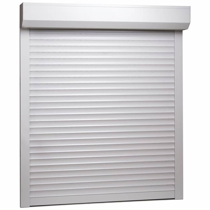 Berkfield Roller Shutter Aluminium 100×120 cm White