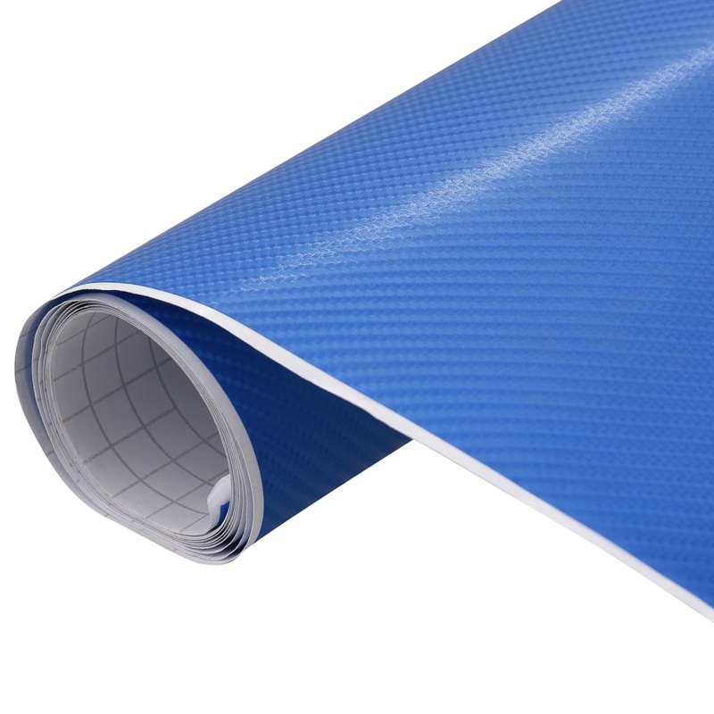 Berkfield Car Films 2 pcs 4D Blue 100×150 cm